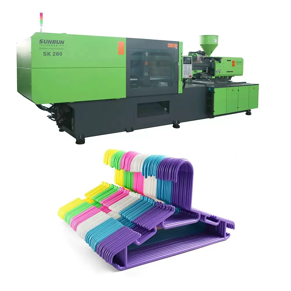 pvc clothes hanger injection molding machine